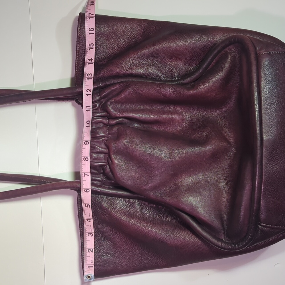Lusher Italian Leather Shoulder Tote Bag - Picture 4 of 12